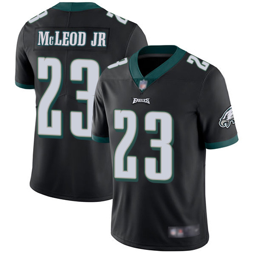 Men Philadelphia Eagles #23 Rodney McLeod Black Alternate Vapor Untouchable NFL Jersey Limited Player